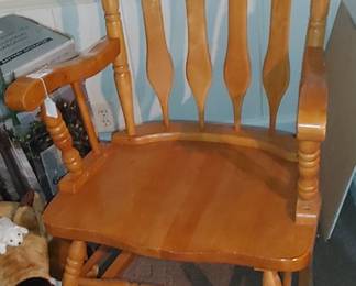Beautiful large Maple rocker
