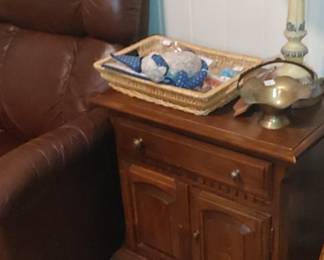 Nice all wood end table