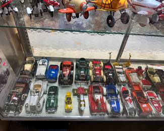 Die cast car collection 