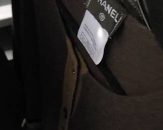 Chanel wool cardigan and matching top