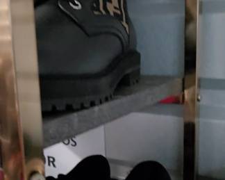 Fendi combat boots