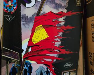 SUPERMAN COMIC BOOK, THE DEATH OF SUPERMAN