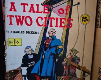 CLASSICS ILLUSTRATED, A TALE OF TWO CITIES, CHARLES DICKENS