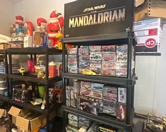 All new models on this shelf are 10 each.  The ones up stairs are much much higher&#128514;