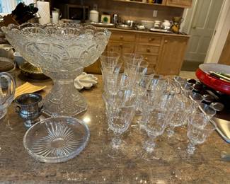 Punch Bowl, Stemware