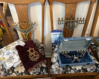 Judaica / Menorahs
