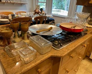 Refrigerator Dishes, Aluminum Platter
