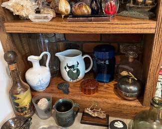 Paperweights, Bookends, Vintage Arabia Cow Pitcher