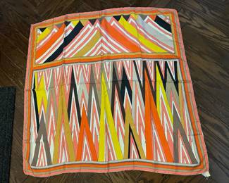 Vintage Emilio Pucci Silk Scarf