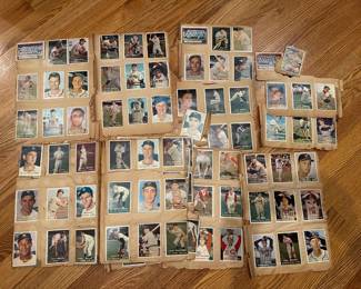 Vintage Baseball Cards - Mantle, Aaron, Williams & More