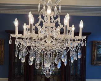 Waterford Chandelier with 12 Arms