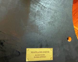 Maitland-Smith Table with Gallery