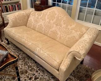 Chippendale Camel Back Sofa