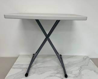 Lot 7961 Heavy Duty Plastic Folding Table