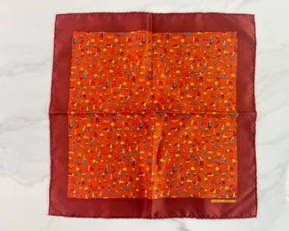 Lot 7061 Vintage Hermes Silk Scarf