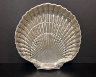 Lot 7966 Vintage Gorham Sterling Silver Shell Shaped Platter Dish