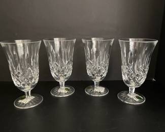 Lot 8063 Waterford Lismore Iced Tea Glasses