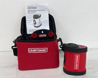 Lot 8027 Craftsman Dual Beam SelfLeveling Laser with LaserTrac