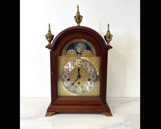 Lot 7918 Vintage West German Moon Phase Clock