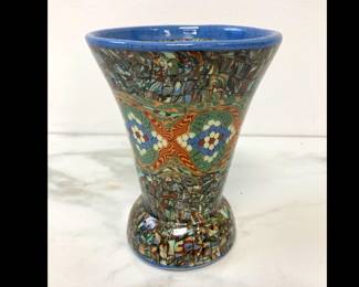 Lot 7989 Jean Gerbino Signed Vallauris Mosaic Ceramic Vase