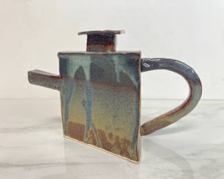 Lot 7949 Herrick Signed Artist Studio Pottery Teapot
