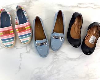 Lot 8133 Coach Womens Shoes Loafers Espadrilles Signature Flats