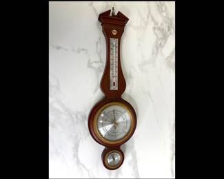 Lot 8040 Vintage CurtissWright Airguide Wall Barometer