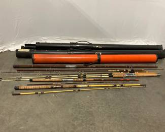Lot 8656 Fly Fishing Casting Rods Cases