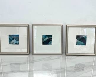 Lot 8087 Barbara E Carlson Signed MIxed Media Contemporary Art
