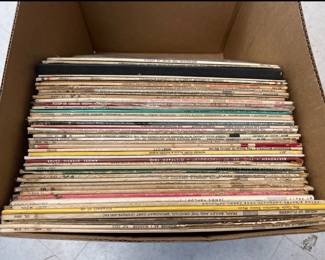 Lot 8099 Vintage Vinyl Records