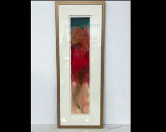 Lot 8085 Nancy Tuttle May Durham, NC Artist Aquarelle Arches Watercolor Painting