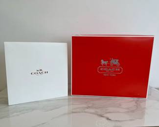 Lot 8135 Empty Coach Boxes with Lids