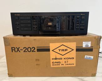 Lot 8202 RX202 Unidirectional Auto Reverse Cassette Deck