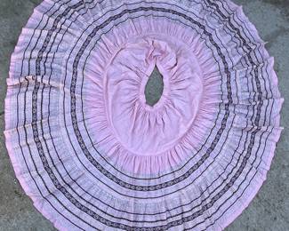 Ric rac circle skirt