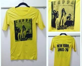 1976 Frank Zappa tee XS