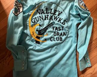 Chain stitch western shirt 