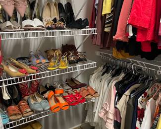 Designer clothes & shoes