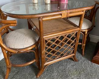 BAMBOO TABLE FOR TWO