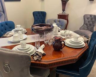 OCTAGON DINING TABLE