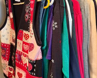 Granny core sweaters and sweatshirts