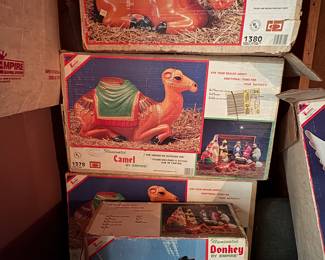 Empire blow mold animals