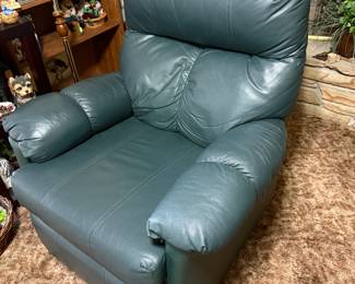 Green recliner