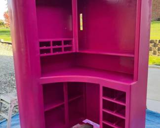 Large corner desk, recently painted!