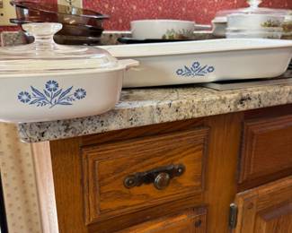 Corningware Blue Corn Flower