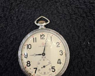 Vintage possible antique train watch / pocket watch - still in working condition