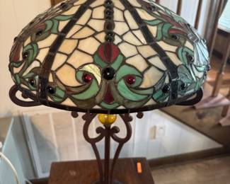 Tiffany inspired lamp