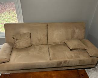 Love seat with storage.