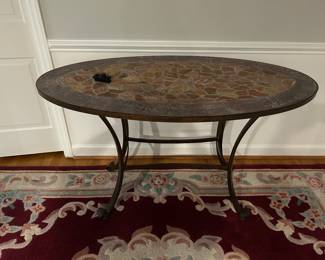 Foyer table.