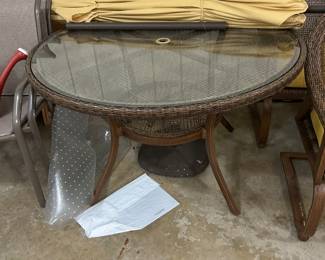 Patio furniture.