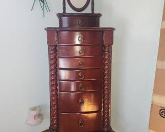Jewelry armoire
